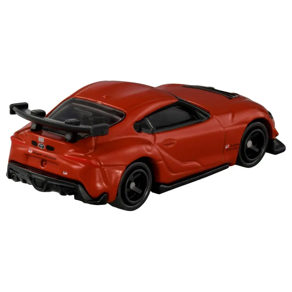Tomica No.22 Toyota GR Supra GT4 EVO Alloy Racing Car Diecast Model With Working Suspension Kids Collectible Gift