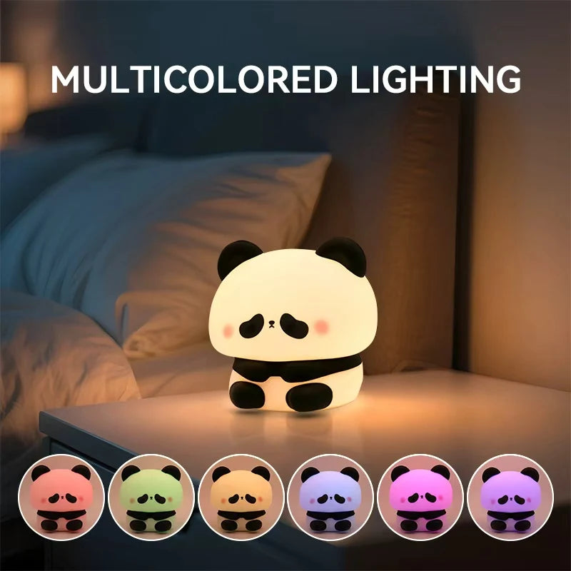 Panda-themed Christmas gifts,Timable night lights,Charging bedside lamps,Perfect as birthday gifts,New Year gifts,holiday gifts