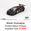 In Stock MINIGT 957 1:64 Ford Mustang Dark Horse 2024 Carbonized Gray Diecast Car Model Collection Toys