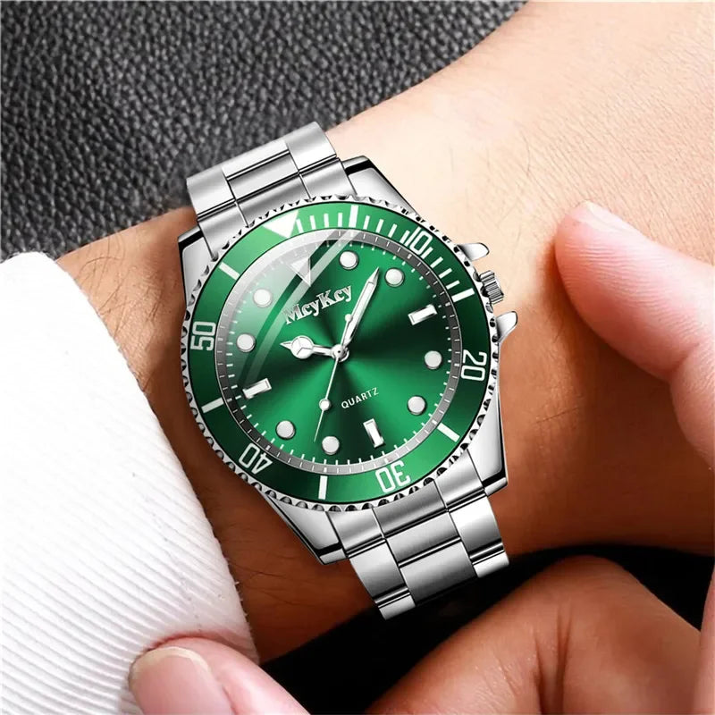 1PC Surprise Mystery Watch Blind Box-Luxury Large Dial Men Business Watches Casual Clock Sports Quartz Wristwatch（Without Box）