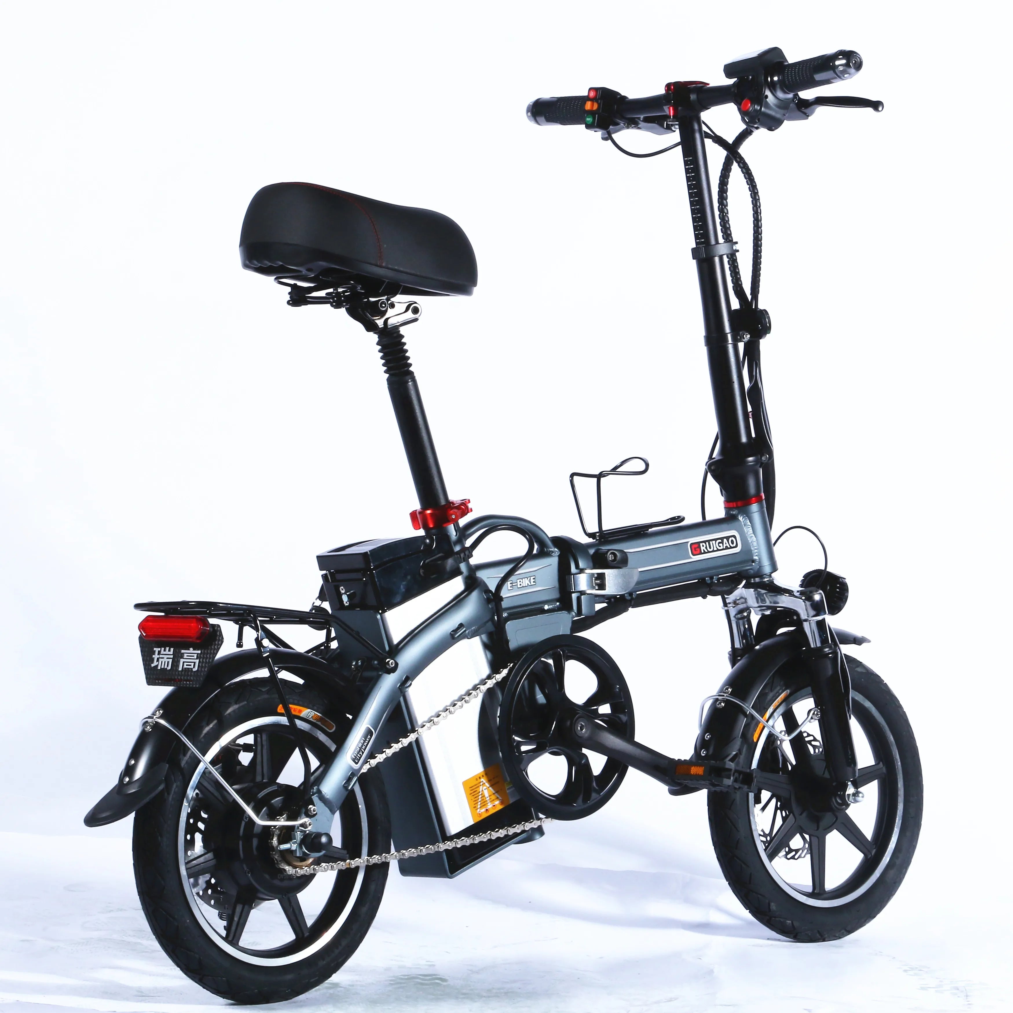 Mini Folding Electric Bike Factory Supply Adult Commuter E-Bicycle Lightweight Foldable Ebike With Full Safety Accessories (Kopie)