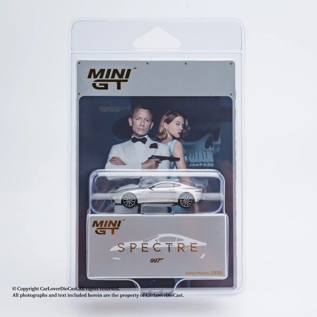 MINIGT 1/64 Aston Martin DB10 Spectre MGT00910-007 Cars Alloy Diecast Metal Model Kids Toys Boys
