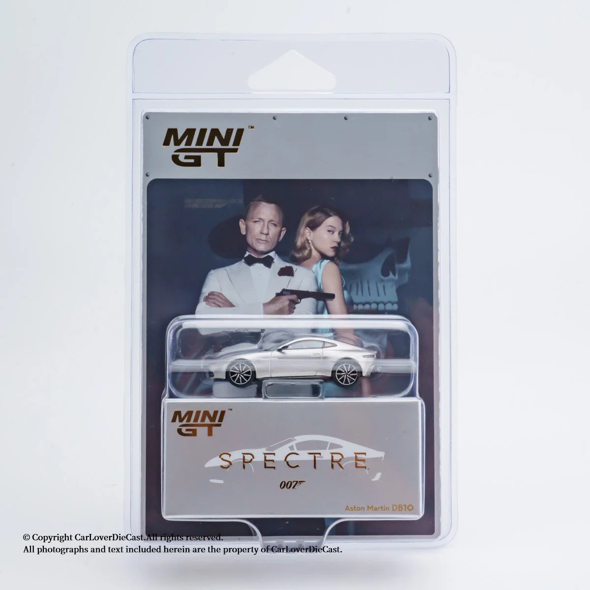 MINIGT 1/64 Aston Martin DB10 Spectre MGT00910-007 Cars Alloy Diecast Metal Model Kids Toys Boys
