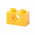 100PCS/Set 3700 1x2 With 1 Hole Technology Building Blocks Parts Educational Assembly Toys MOC Small Bricks DIY Accessories
