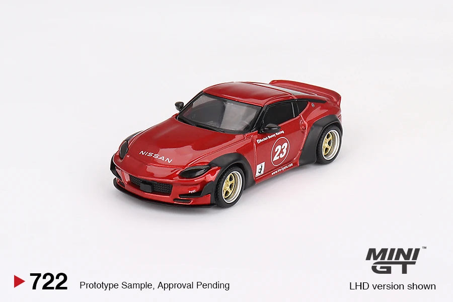 MINIGT 1:64 Mazda RX-7 RE-Amemiya 2025 D1GP MGT01195-CH Car Alloy Toys Diecast Metal Model for Children