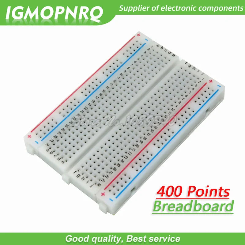 10PCS 400 Points Solderless Bread Board Breadboard PCB Test Board 400 hole 8.5*5.5cm Combined splicing experimental plate