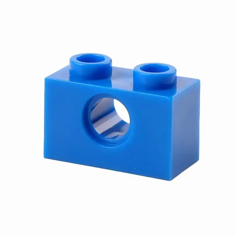 100PCS/Set 3700 1x2 With 1 Hole Technology Building Blocks Parts Educational Assembly Toys MOC Small Bricks DIY Accessories