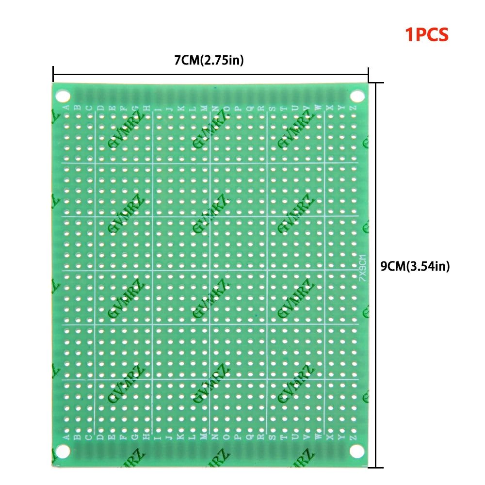 1PCS/5PCS  Single Sided 4x6cm 3x7cm Green PCB Prototype Board Universal Through Hole Perfboard for DIY Electronic 2x8cm