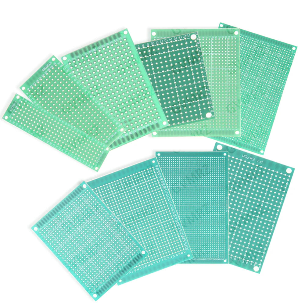 1PCS/5PCS  Single Sided 4x6cm 3x7cm Green PCB Prototype Board Universal Through Hole Perfboard for DIY Electronic 2x8cm