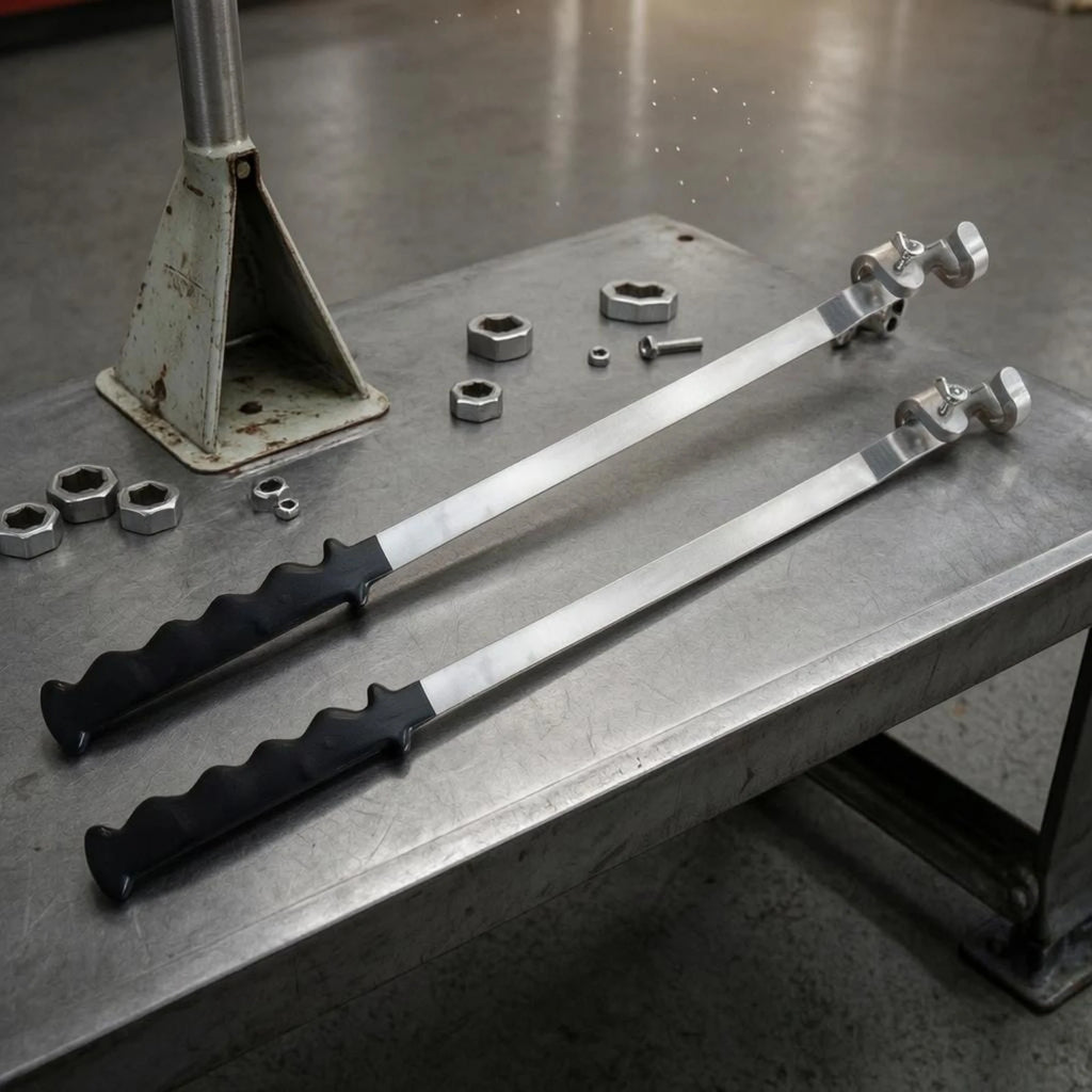 Wrench Extender Long Straight 50 Cm Wrench Extender Tool Accessory Easy to Use Reach Tight Gaps