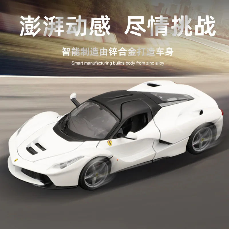 Bburago Alloy Car Model For Collector Bburago1:32 Rafa Supercar Mustang Pullback Sound And Light Version Alloy Simulation Car Mo