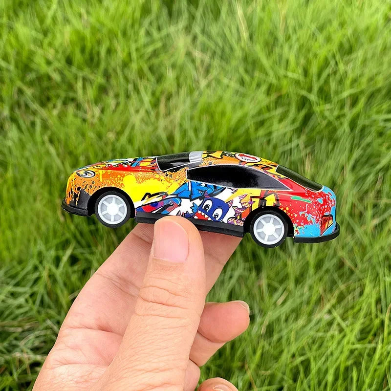 High Quality Diecast Alloy Pull-Back Toy Car Set for Kids, Heavy-Duty Metal Mini Racing Vehicles, No Battery Required Pocket Stunt Cars for Boys 3+