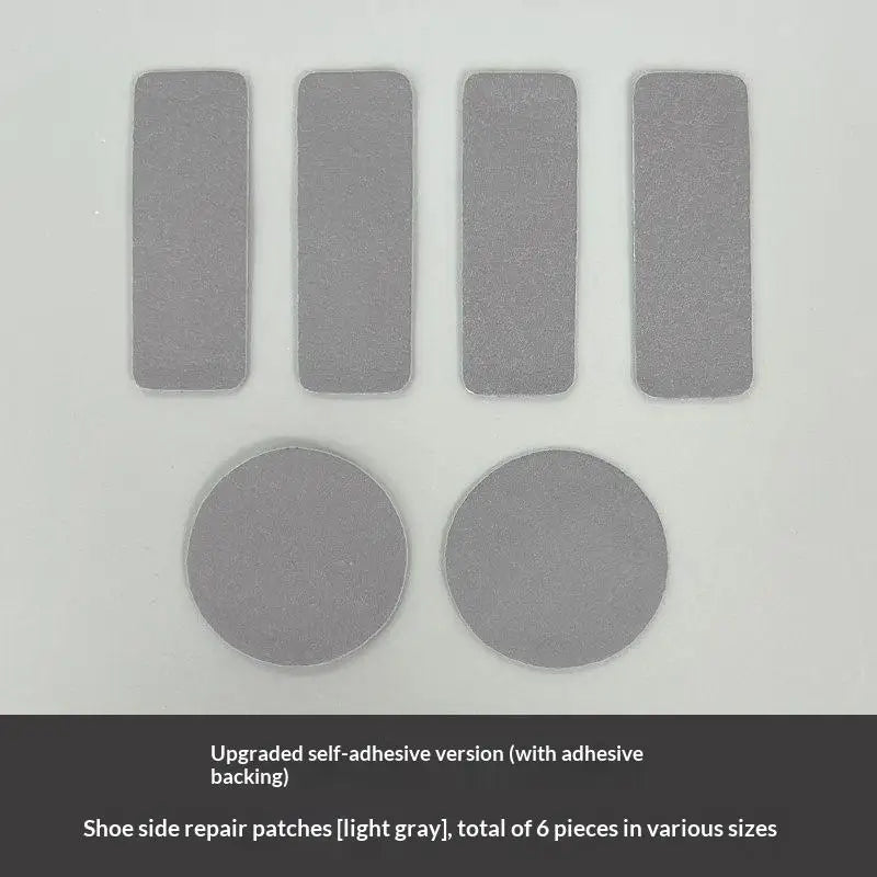 6Pcs Shoe Repair Patches For Heel And Inner Lining Wear Self-Adhesive Repair Stickers For Sneakers Shoes