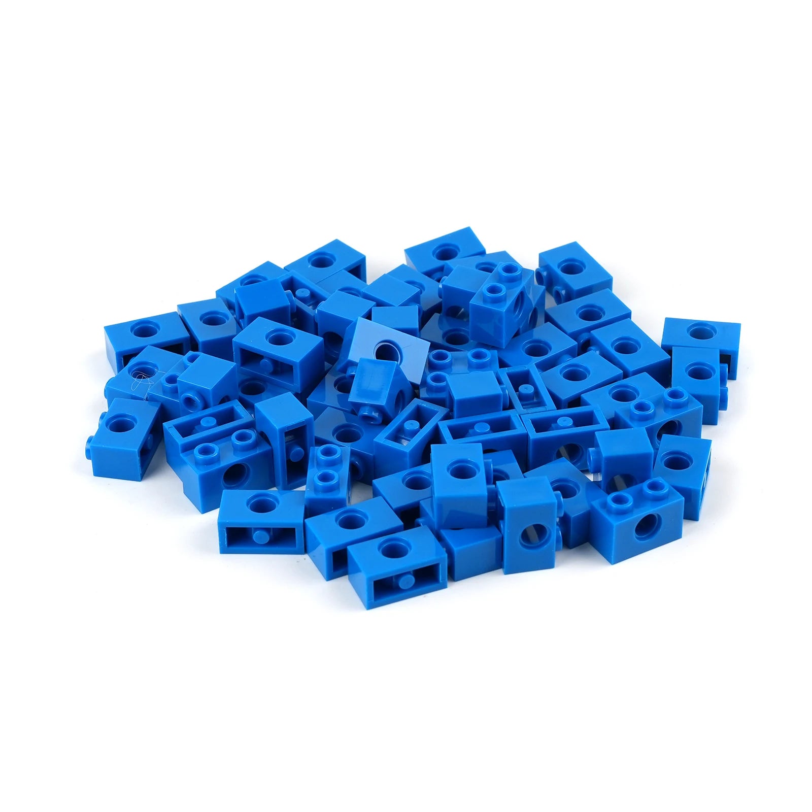 100PCS/Set 3700 1x2 With 1 Hole Technology Building Blocks Parts Educational Assembly Toys MOC Small Bricks DIY Accessories