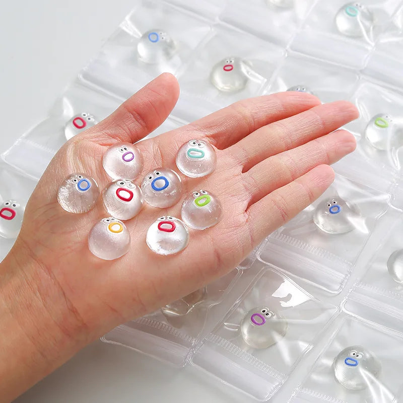Cute Emoji Soft Mini Silicone Portable Pinch Music Fun Fidget Toy Stress Relief Sensory Kids Adults Office Desk Accessory
