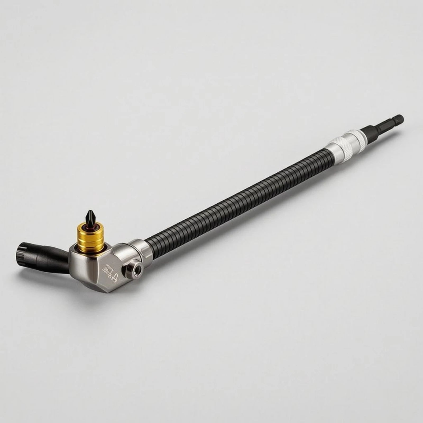 Corner Drill Adapter Chrome Vanadium Steel Flexible Drill Shaft Power Tool Accessory Waterproof for Tight Corners