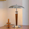 Metal study desk lamp, model room, wabi-sabi wind room, living room entrance, solid wood retro lamps