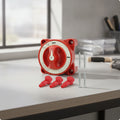 Red Easy Turn Knob Power Accessory Marine Battery Disconnect Switch Rotary Battery Disconnect Switch