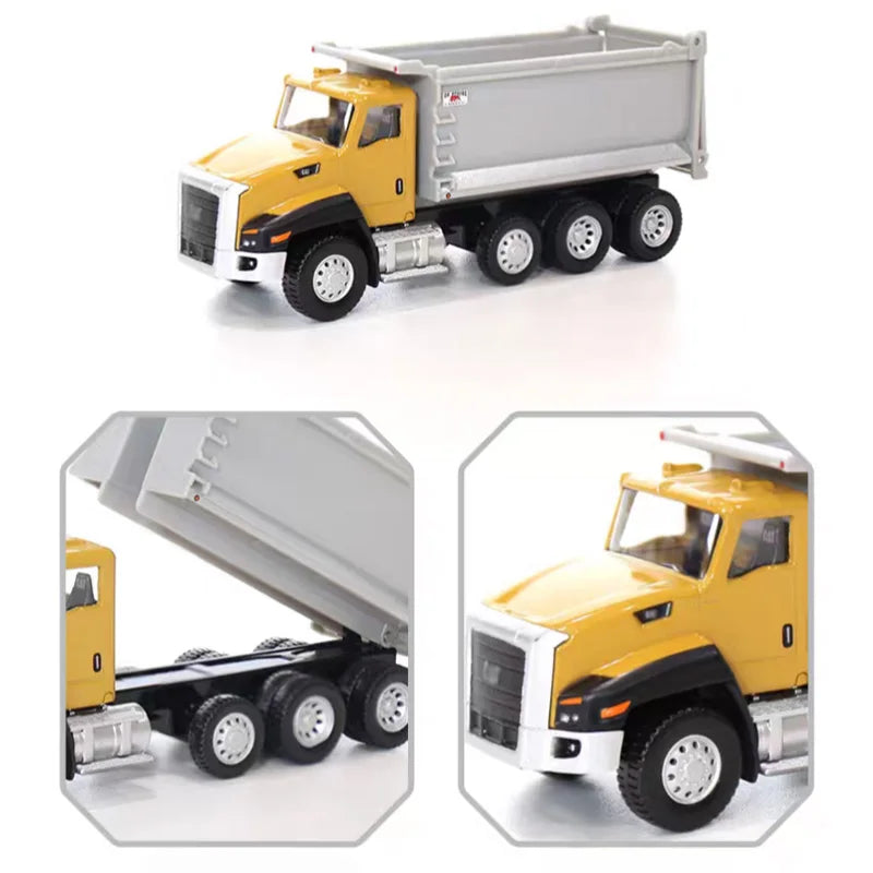New 1: 64 Mining Transportation Engineering Vehicle Simulation Alloy Car Model Finished Product Toy Boy Girl Gift Collection