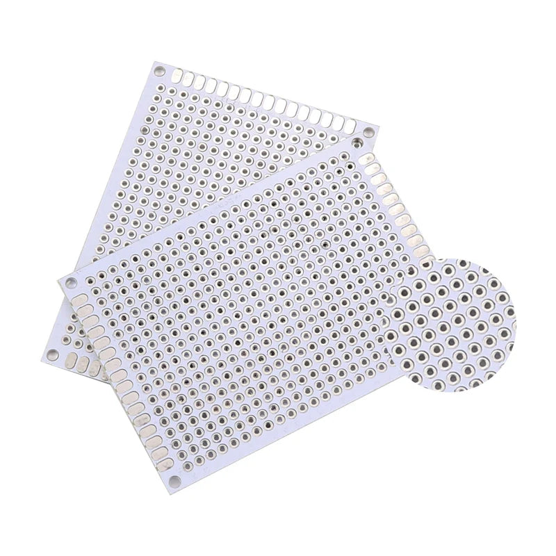 5/10PCS PCB Board Prototype Board White 2x8/3x7/4x6/5x7/7x9cm Double Sided Circuit Boards For DIY Soldering Project
