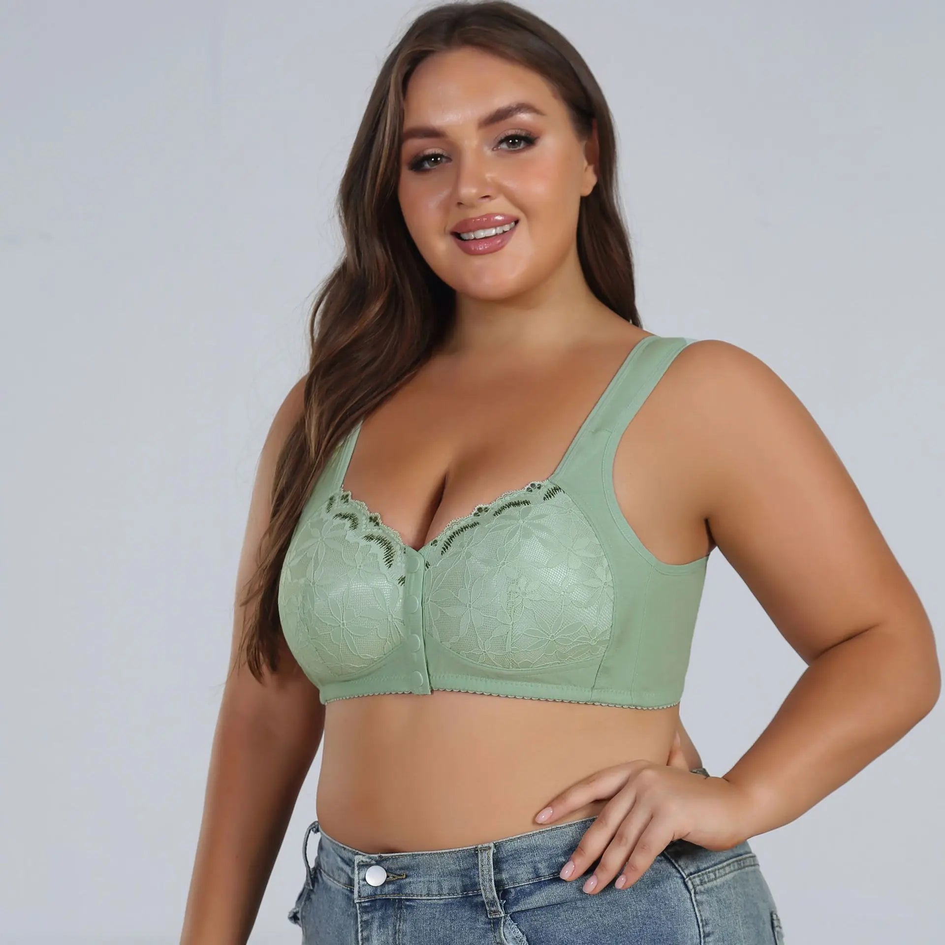 Bali Womens Breathe Underwire Bra, Cotton Modal Lightly Lined Bra, Full Coverage, Breathable, Convertible Straps Truekind Bras