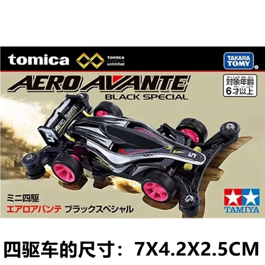 In Stock Original TOMY Tomica Tamiya Mini 4WD Cyclone Magnum 1/64 Alloy Diecast Car Model Toy Gift