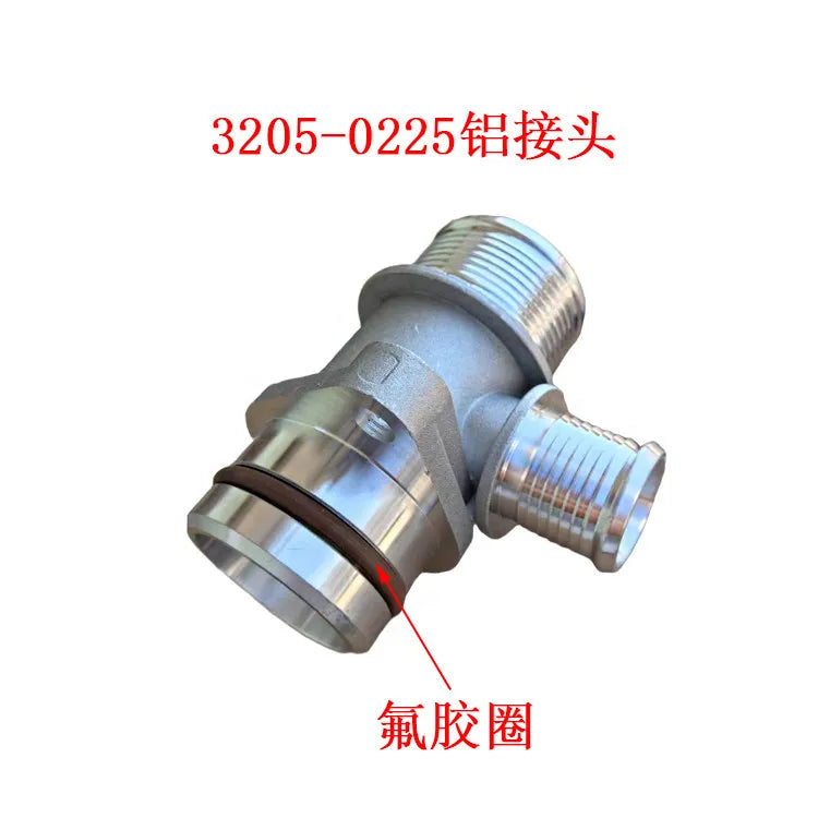 Aluminum Hose Connector Auxiliary Tank Fitting Fit for 3 5 Series 525 N20 F18 F30 E60 E65 B48 Upper Lower Cylinder Head
