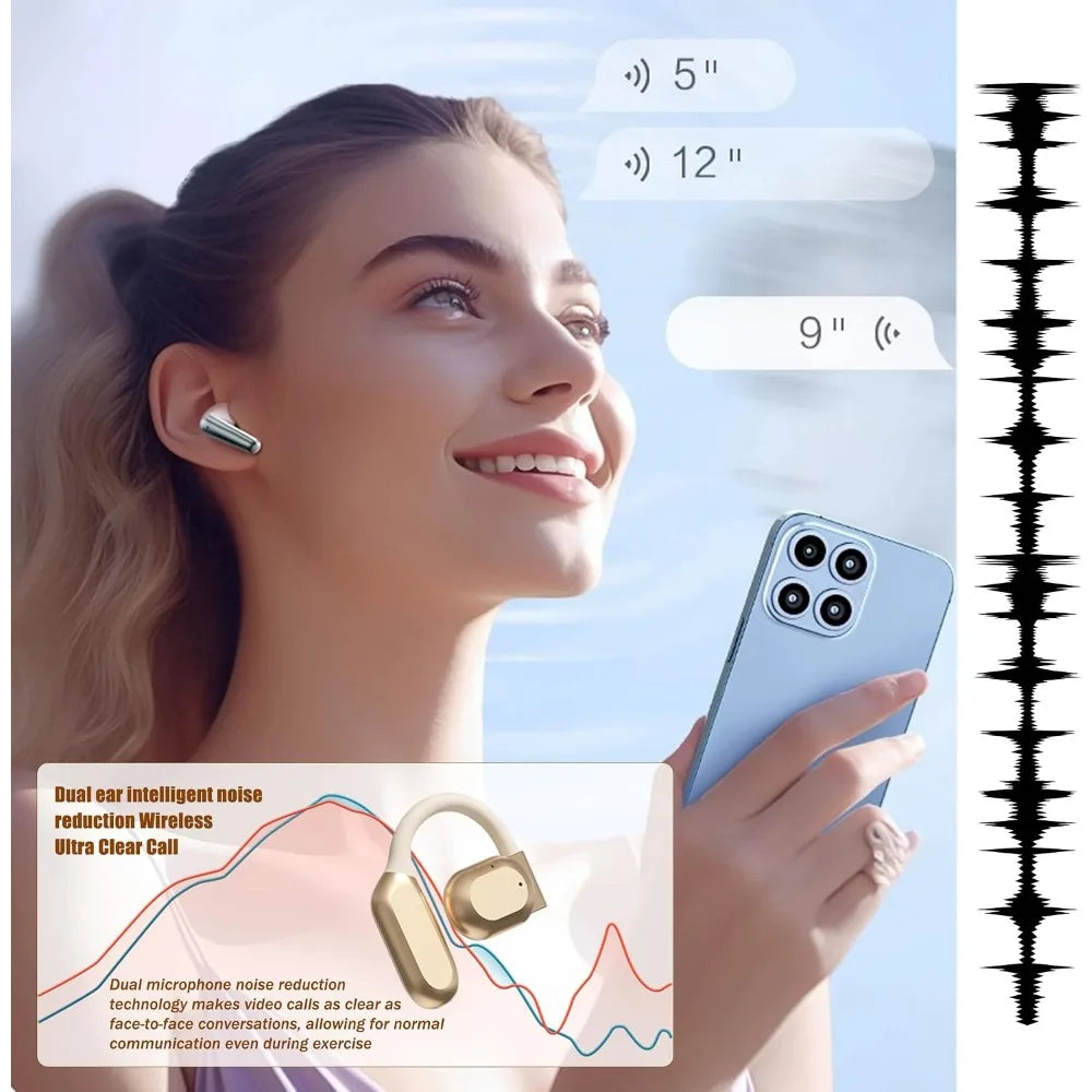 Translator Earbuds: 144 Languages, Wireless, 3-in-1 for Travel, Business, Learning, Compatible with Android/iPhone