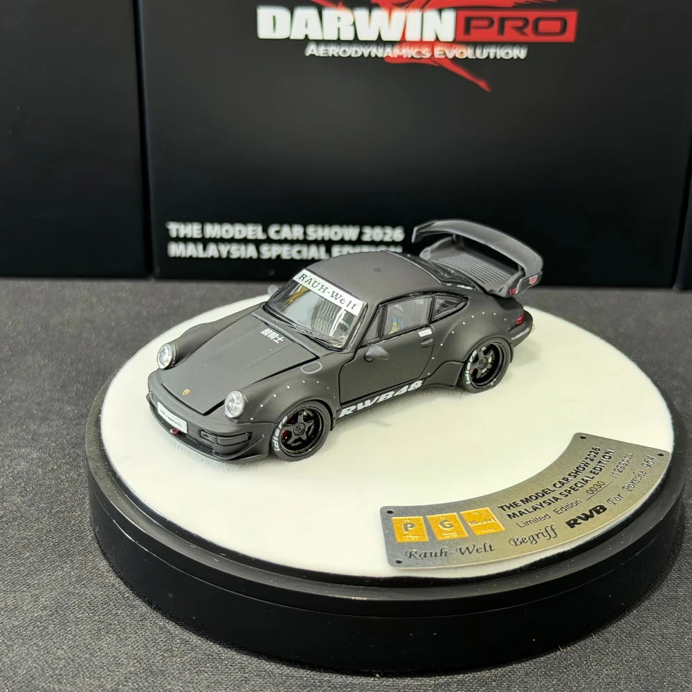 PGM 1:64 RWB964 Malaysia Exclusive Diecast Model Car