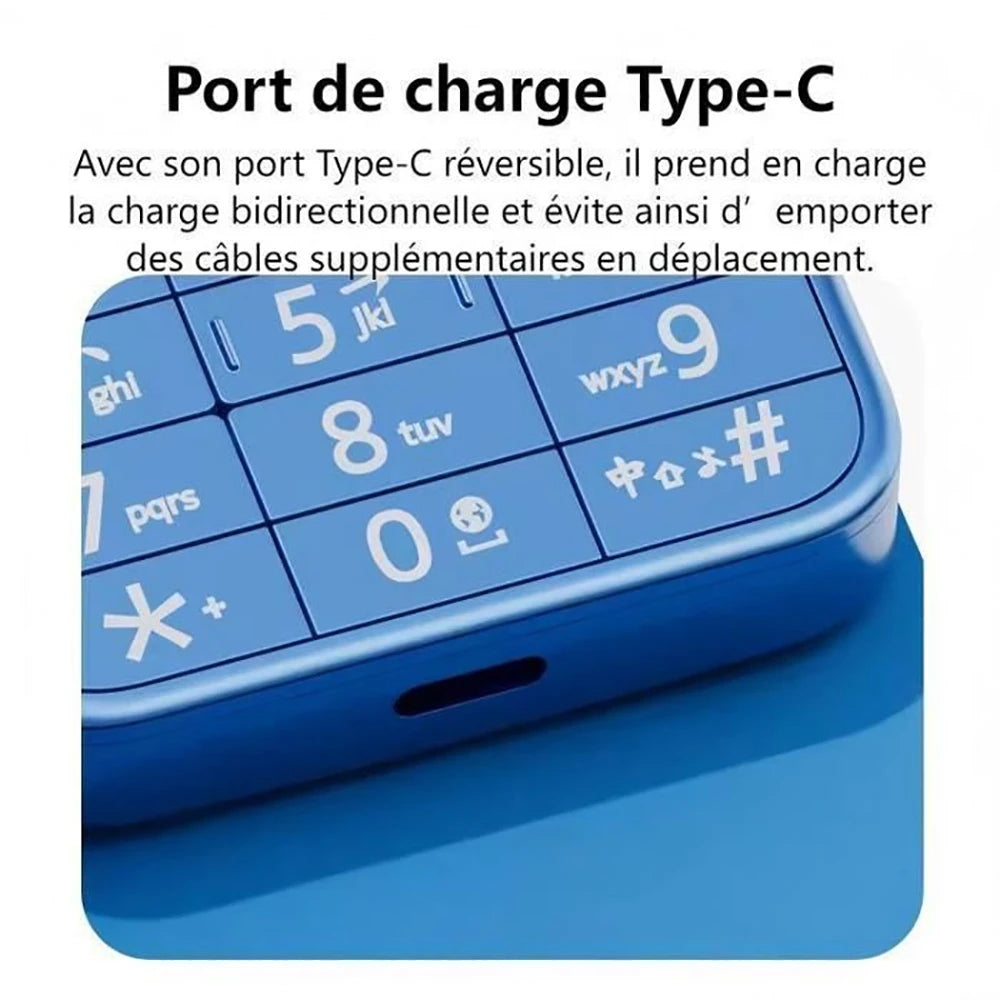 Nokia 235 4G Backup Phone Bluetooth 5.0 FM Radio 2SIM 3mm 1450mAh Type-C Physical Button Nokia 235 Second Hand Phone Unlock