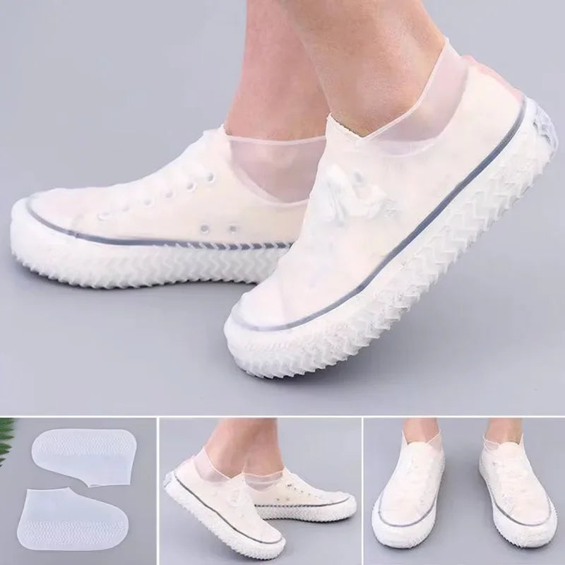 Rain Shoe Protector Dust Travel Gear Rain Boots for Children Waterproof Boot Silicone Rubber Use Outdoor Rainy Household Day