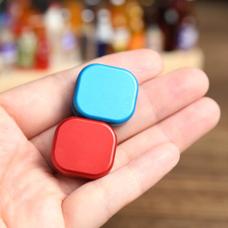 Aluminium Alloy Mini 3 Layer Fidget Haptic Slider Metal EDC Fidget Toys Anti-anxiety Office Desk Toys Adult Stress Relief Toys