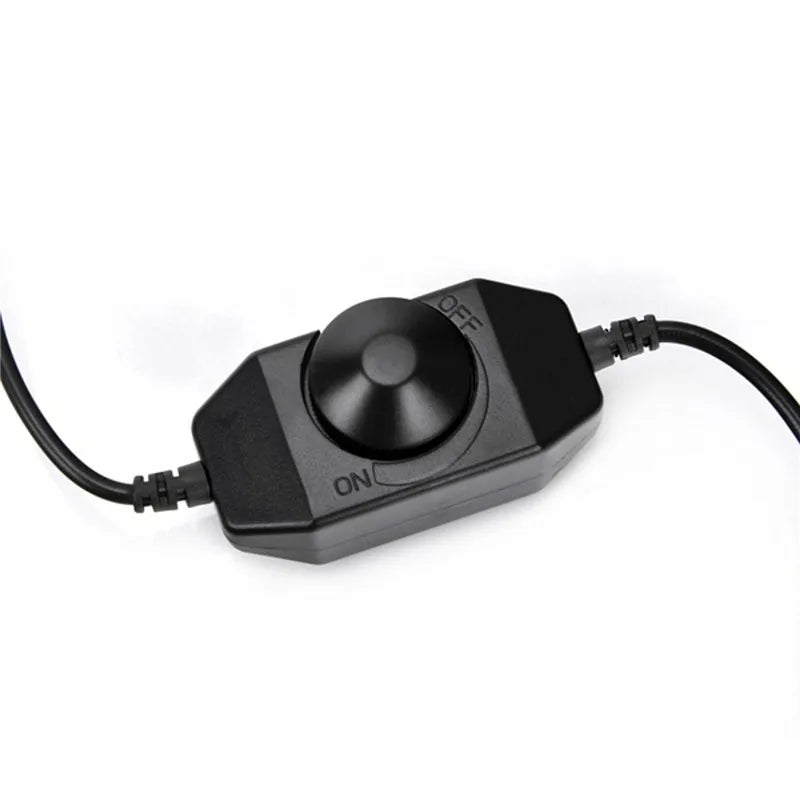 LED Dimmer Switch Brightness Adjust Controller for 3528 5050 5730 5630 Single Color Strip Light DC 12V 24V