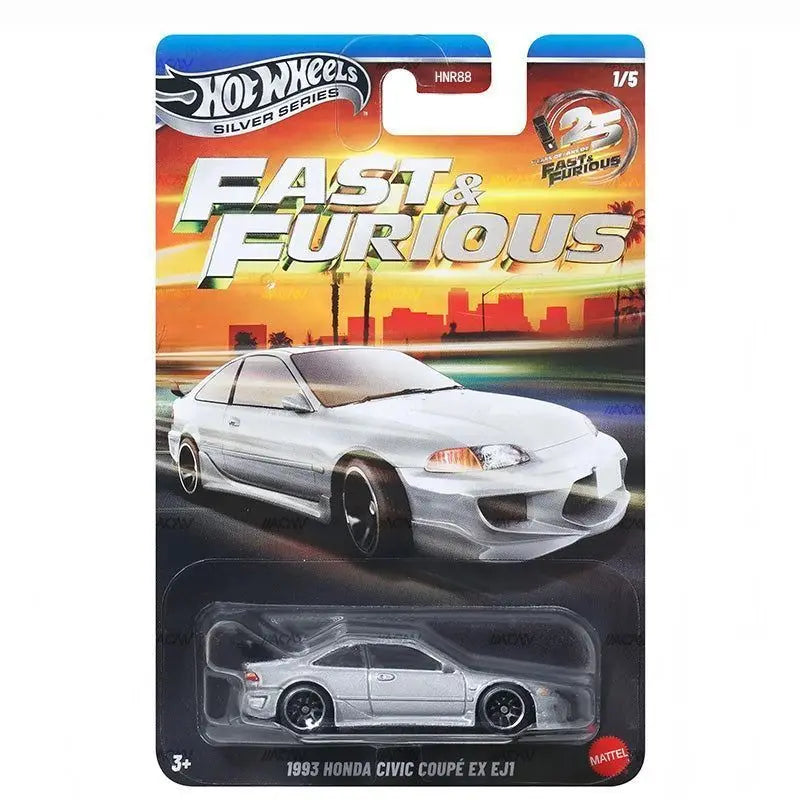 New Genuine Hot Wheels Hnr88 Gdg44 Fast & Furious Batch Q 1:64 In Stock 1970 Dodge Toyota Supra Diecast Model Car For Fans Gifts