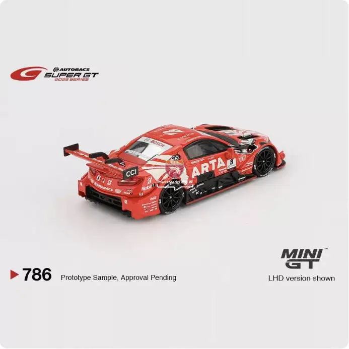 MINIGT 1:64 Nissan Z GT500 Honda NSX GTR SuperGT Series Diecast Diorama Model Collection Miniature Toys 786 787 992 861 857