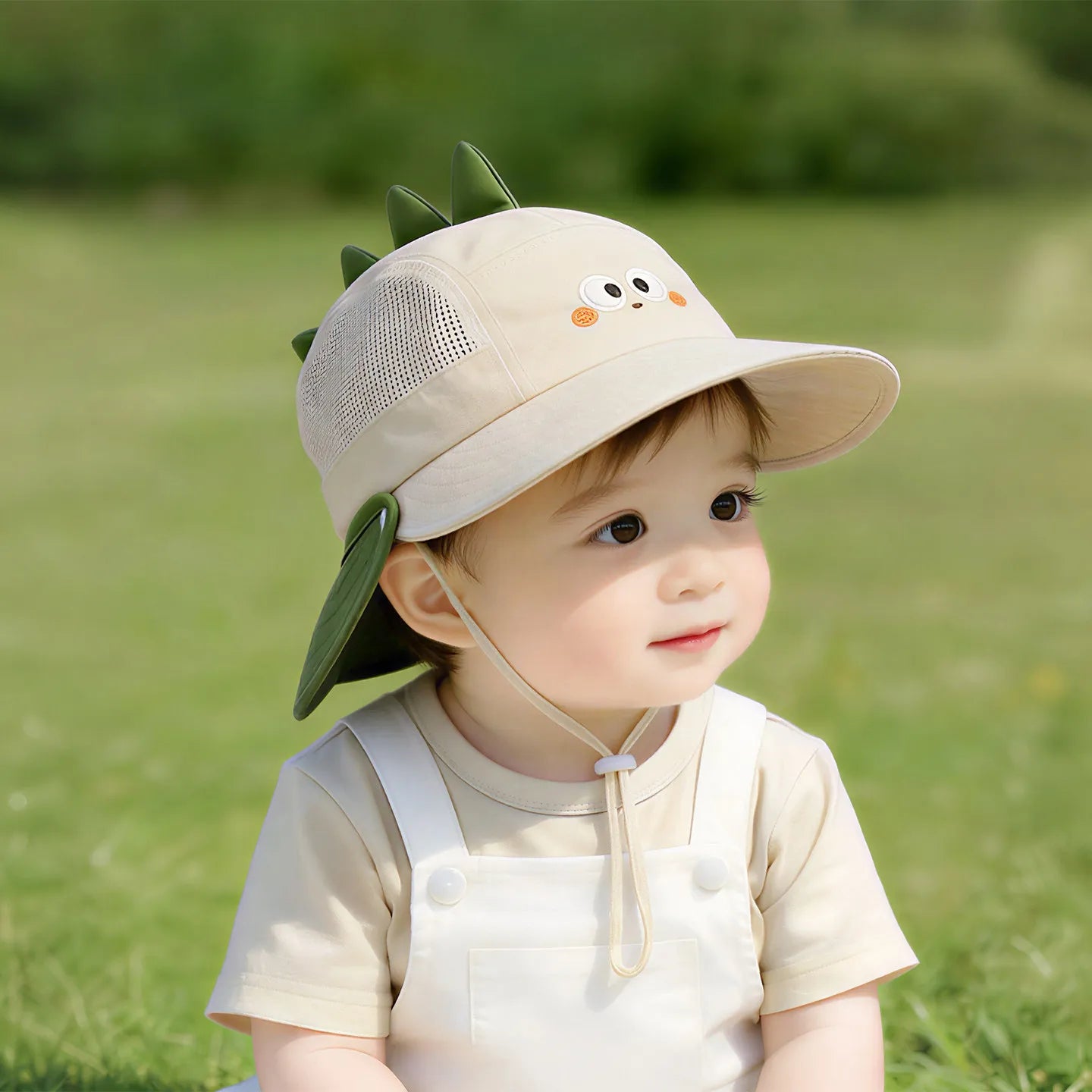 Cute Cartoon Baby Fisherman Hat Summer Mesh Breathable Bucket Hats for Toddler Kids Outdoor Casual Panama Basin Cap