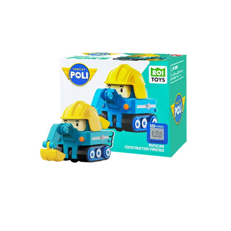 MINICAR Series Single Vehicle, Non Deformable Mini Toy Car, Perfect Size Little Hands Grasp