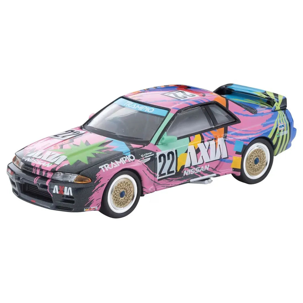 Tomica LV-N234f Skyline 1992 1/64 Diecast Car Open Hood AXIA Group A JDM Alloy Model Tomytec Limited Vintage NEO Collectible