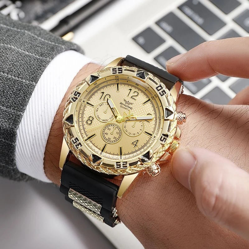 1PC Surprise Mystery Watch Blind Box-Fashion Men’s Watch Casual Silicone Band Analog Quartz Wrist Watch Man Sports Watches