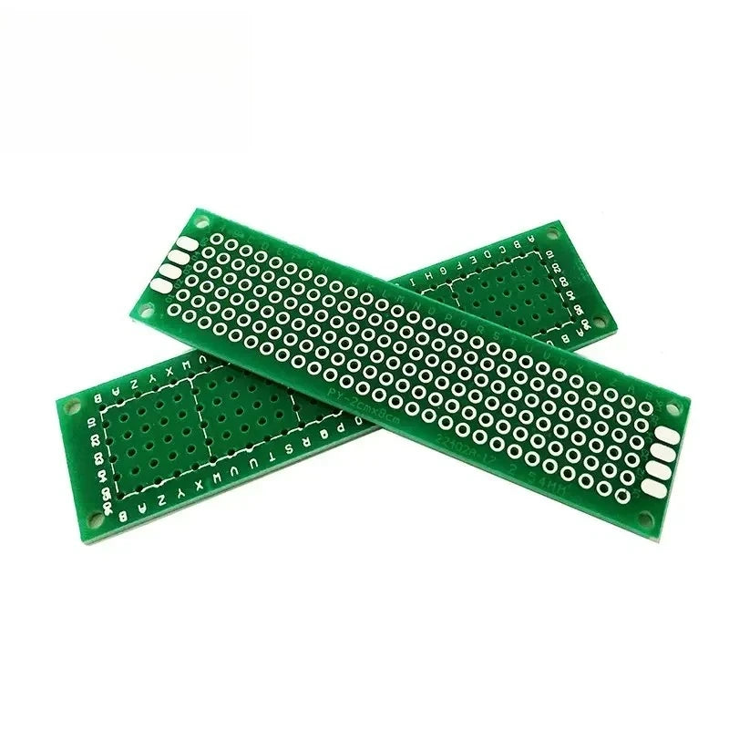 5PCS PCB Board Kit Single Sided PCB 2x8 3x7 4x6 5x7 6x8 10x10 10x15 10x22 12x18 15x20cm Breadboard Plate DIY Soldering Project