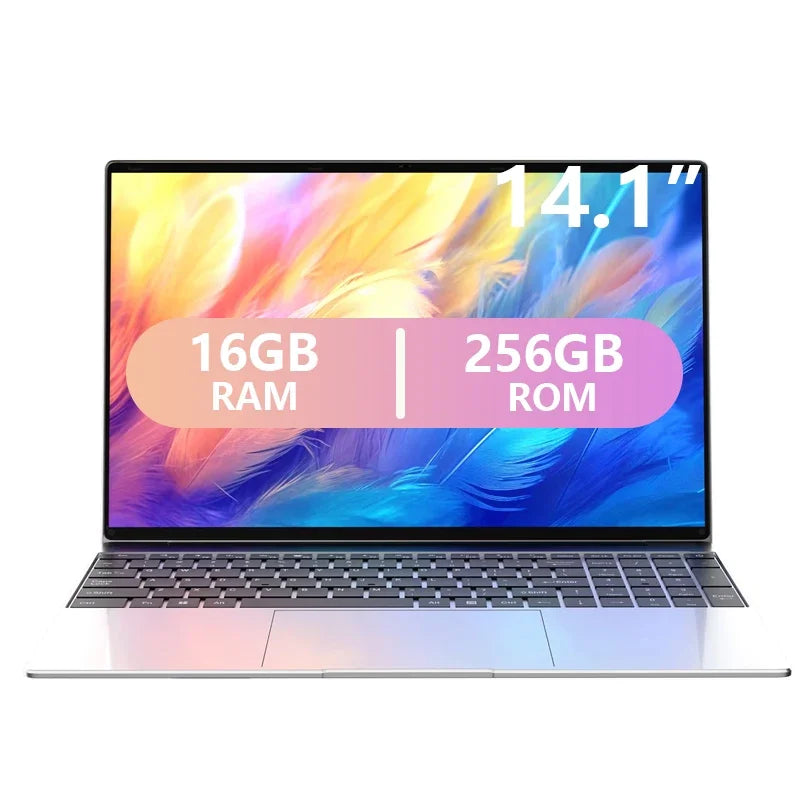 Opulent 2026 Compact 14.1 Inch Gaming PC Intel 4405U Sleekthin 16GB RAM 2TB SSD 1920*1080 Windows 11 Pro Sophisticated Compact