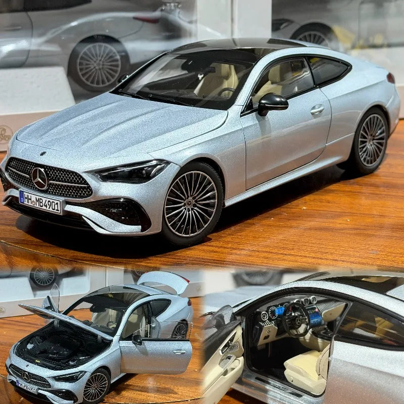 Diecast 1:18 Scale NOREV BENZ CLE C236 2024 Coupe Alloy Car Model