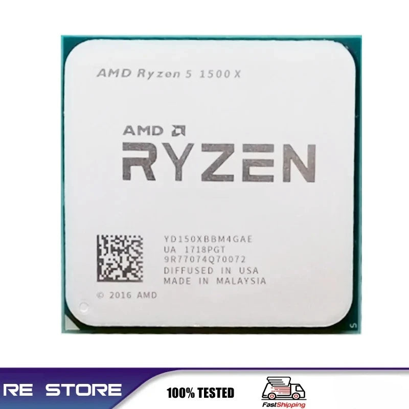 AMD DIY Gaming PC Processor Ryzen 5 R5 2600 3.4GHz 6-Core 12-Thread AM4 Desktop Central Processing Unit