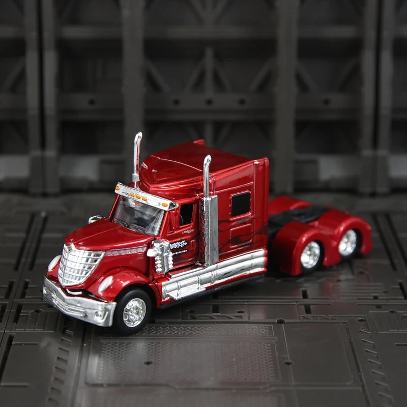 Maisto 1:64 International Lonestar American Heavy Truck International Lonestar Alloy Model Trailer Car suitable for collection