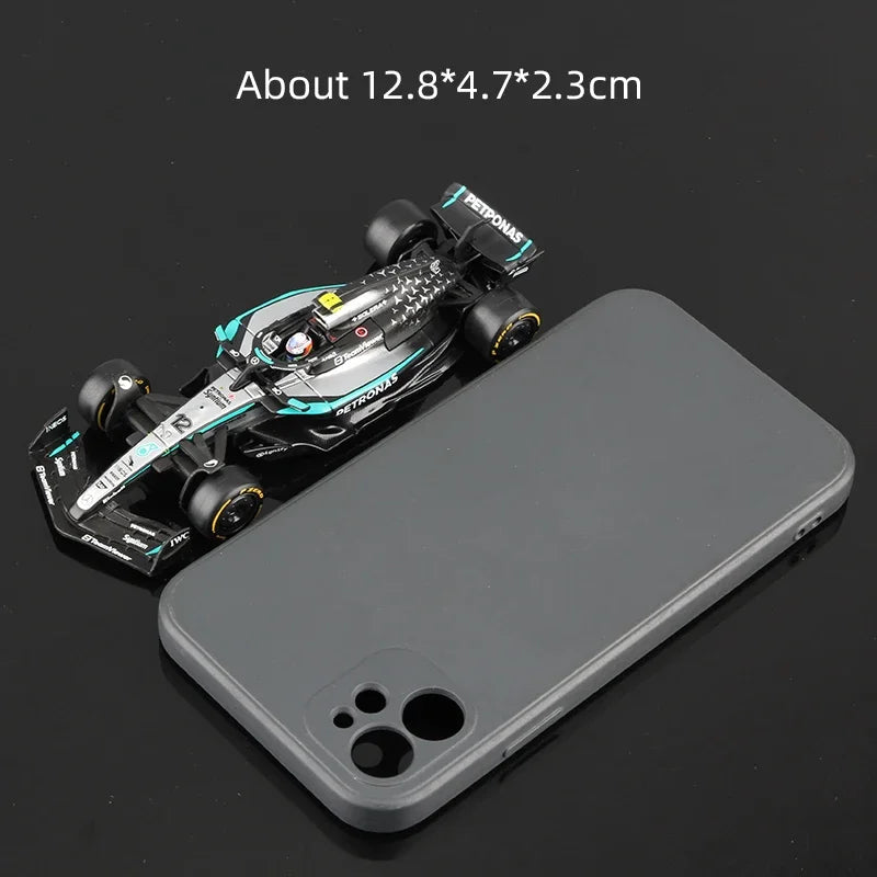 Bburago 2025 W16 Performance F1 1:43 Car Die Cast Vehicles Model Diecast Alloy Model Car Kids Toy Desktop Decor Birthday Gift