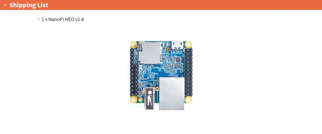 NanoPi Neo LTS with CNC Metal-Case Heatsink 256M/512M RAM Allwinner H3 Quad Cortex-A7 1.2GHz,OpenWRT,Ubuntu Linux Armbian DietPi