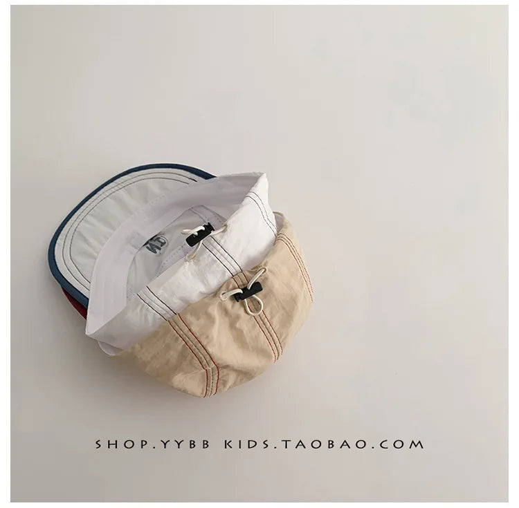 Summer Quick Dry Hat for Baby Letter Embroidery Baseball Cap Kids Boy Girl Adjustable Sunscreen Thin Sport Hats