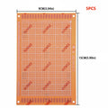 Phenolic PCB Prototype Board Universal Through Hole Perfboard for DIY Electronic Projects