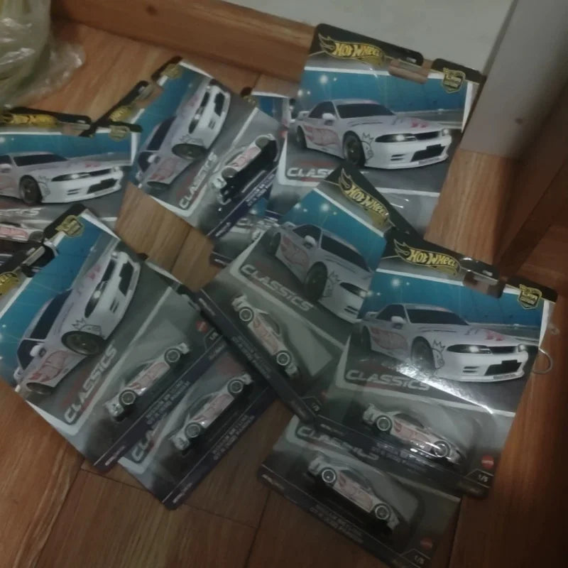 Hot Wheels Premium Diecast Car Model Nissan Skyline Gt R R32 Pandem Modern Classics Car Culture Real Riders Metal Collectible
