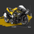 1:32 Scale Cast Simulation Alloy Toy Motorcycle Pull-Back Drive Collectible Miniature Bike Model for Kids
